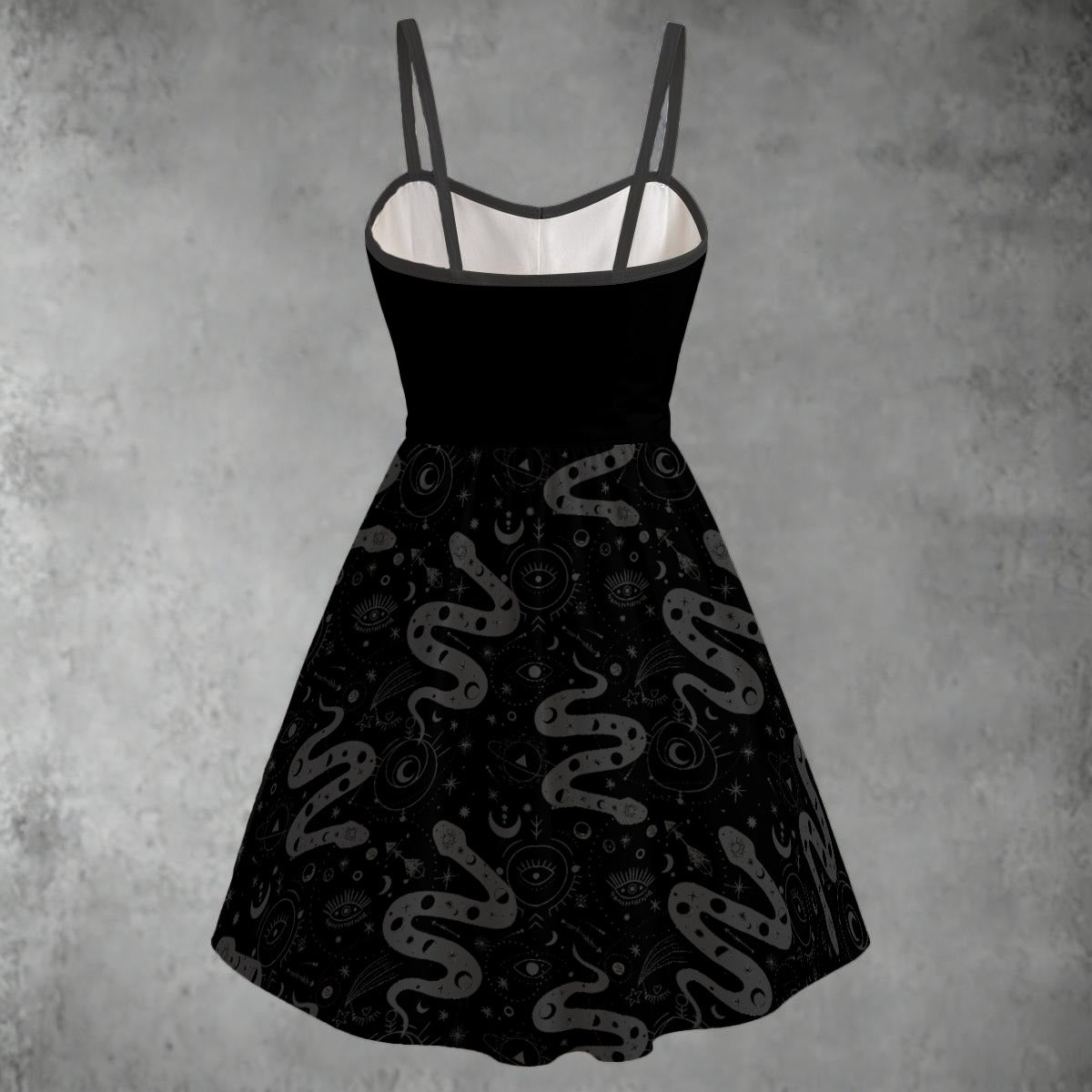 Serpent Magick Spaghetti Strap Dress