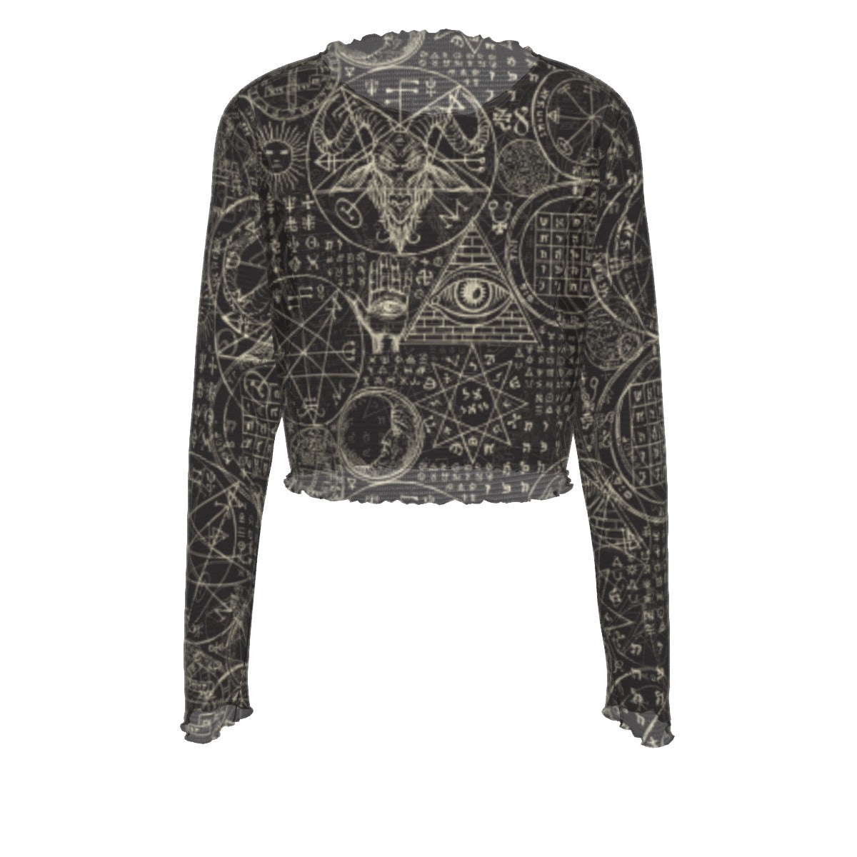 Dark Alchemy Mesh Long Sleeves T-shirt