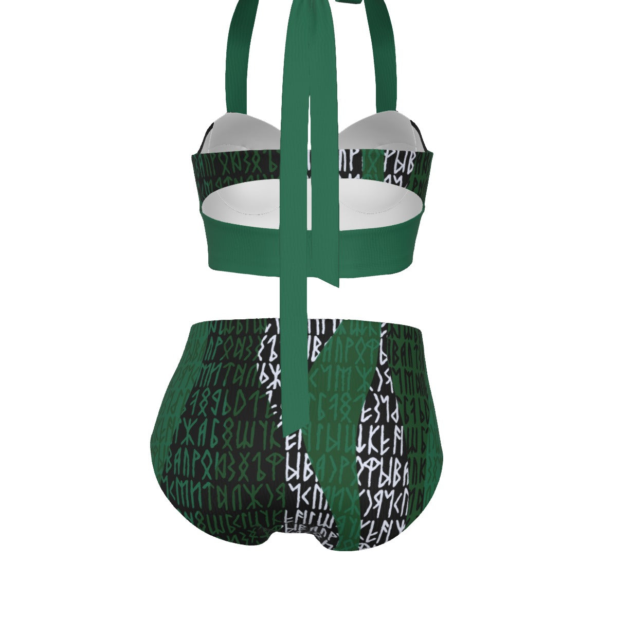 Valkyrie Norse Pagan Pinup Vintage Swimsuit Set