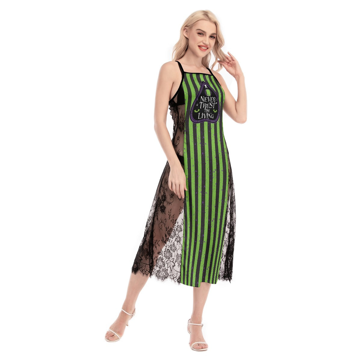 Never Trust v.2 Cami Cross Back Dress