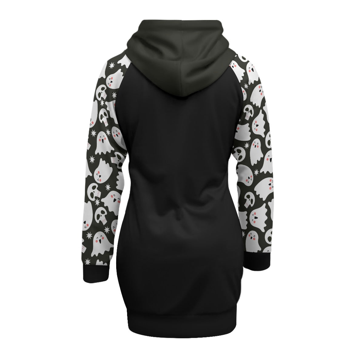 Not Haunted Dress With Raglan Sleeve