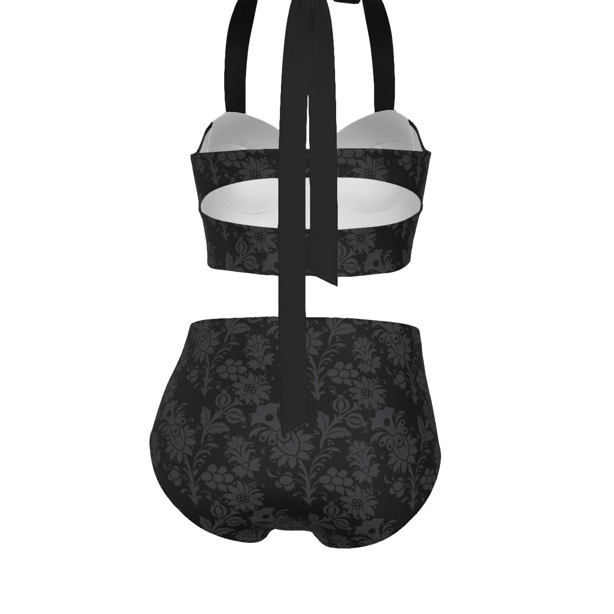 Unholy Pinup Vintage Swimsuit Set