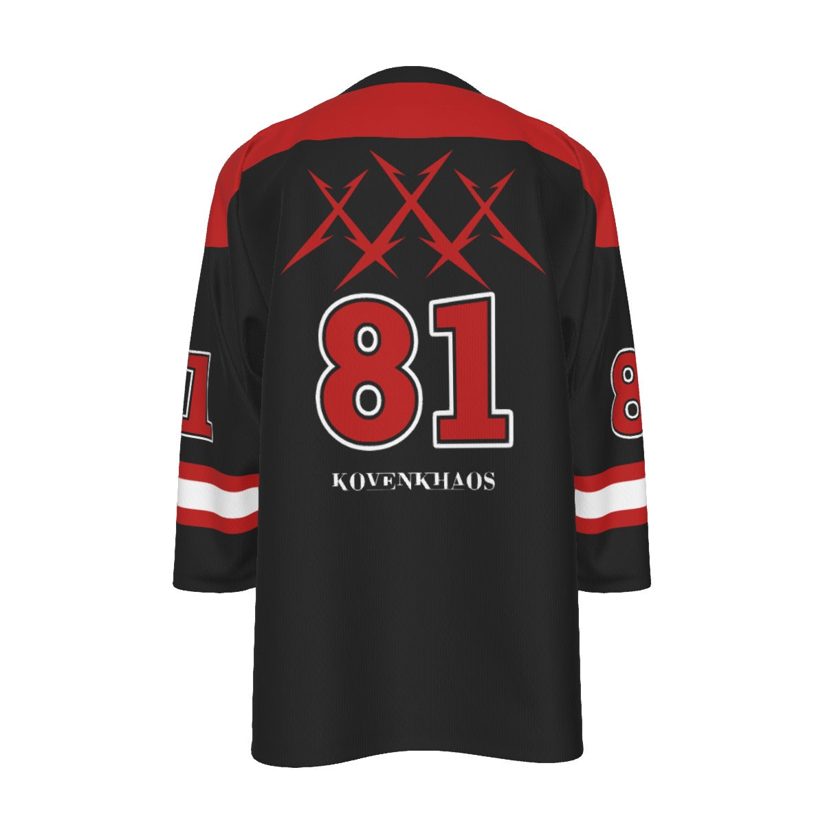 MetalMania Unisex V-neck Hockey Jersey