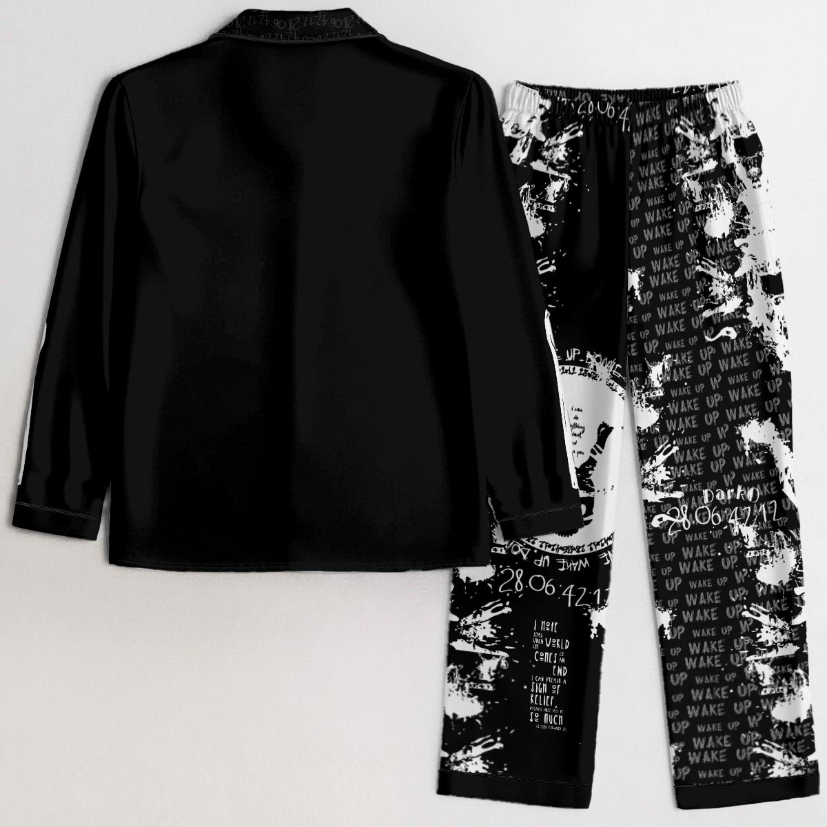 DarkO Women's Satin Pajama Set