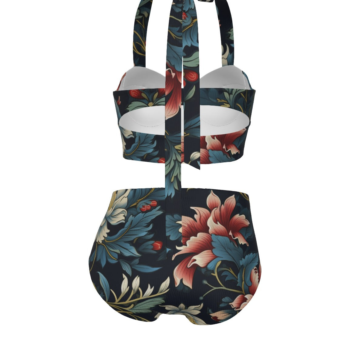 Full Bloom v.1 Pinup Vintage Swimsuit Set