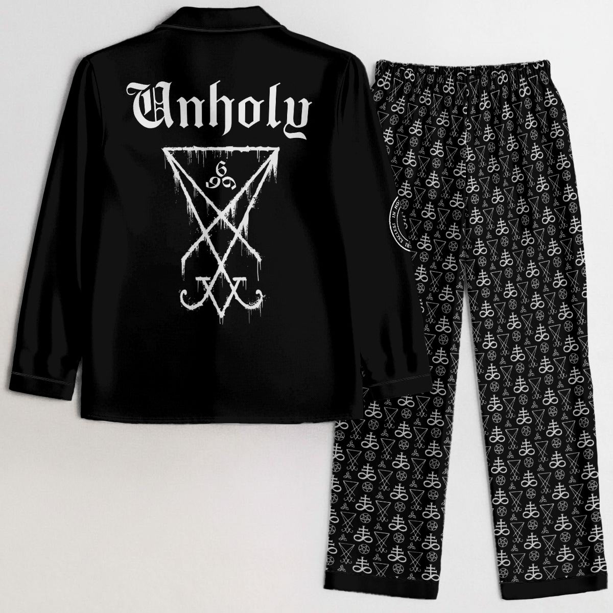 Unholy Women's Satin Pajama Set