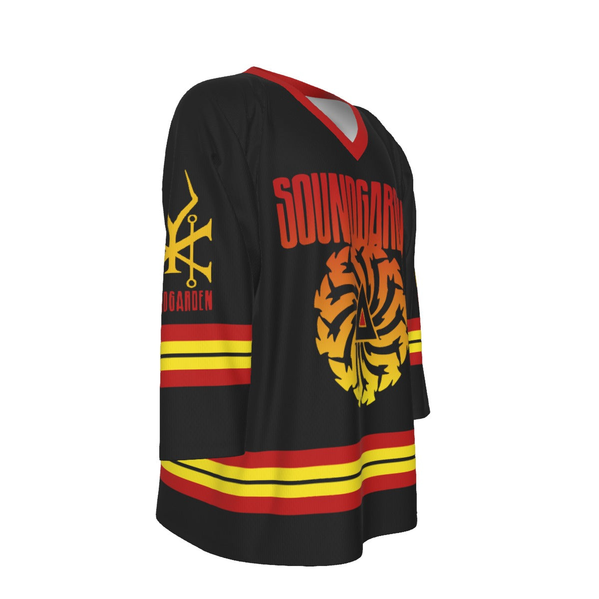Nudedragons Unisex V-neck Hockey Jersey