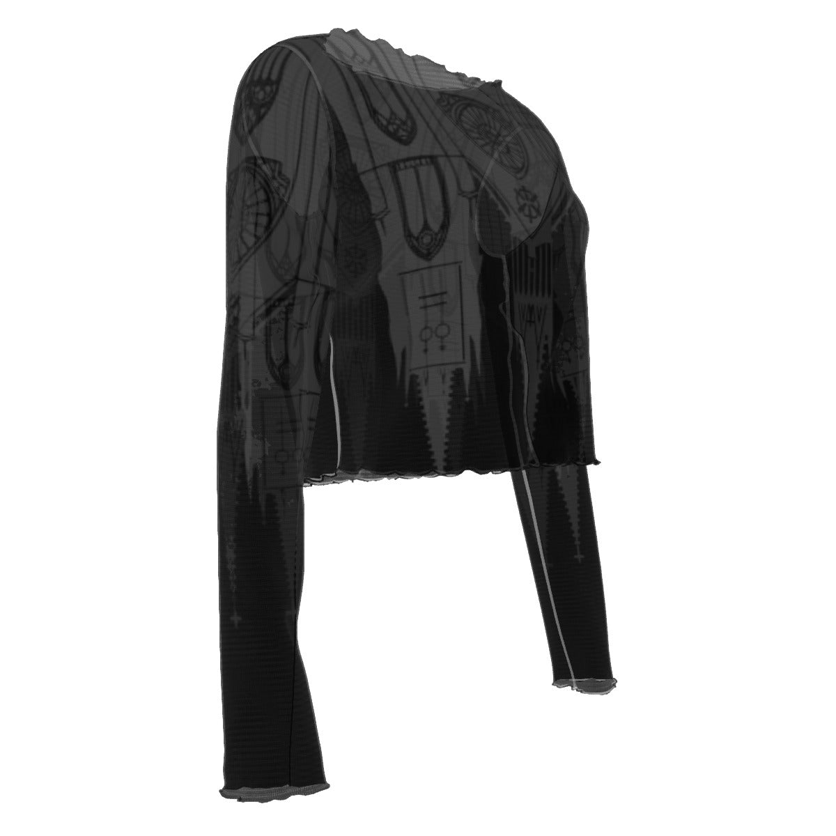 Immaculate Conception Mesh Long Sleeves T-shirt