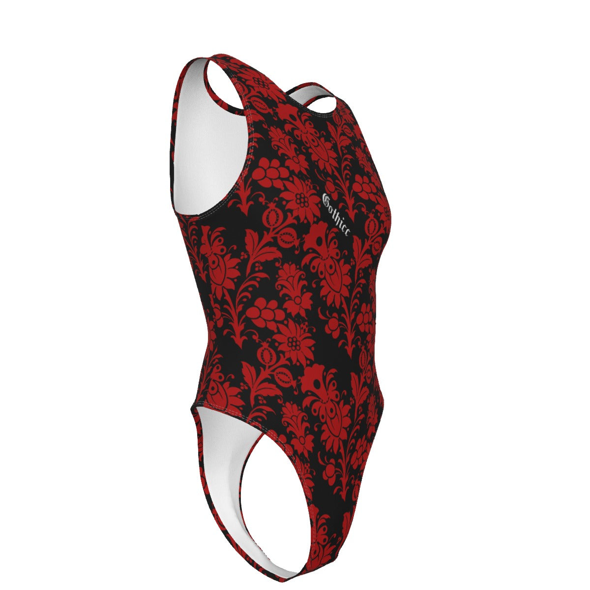 Gothicc Flowers (red) Tank Bodysuit