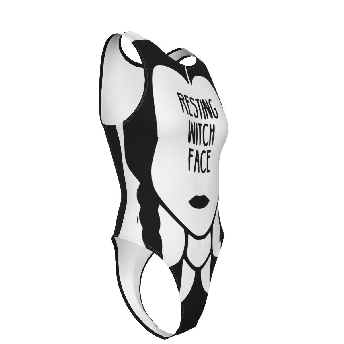 Resting Witch Face Tank Bodysuit