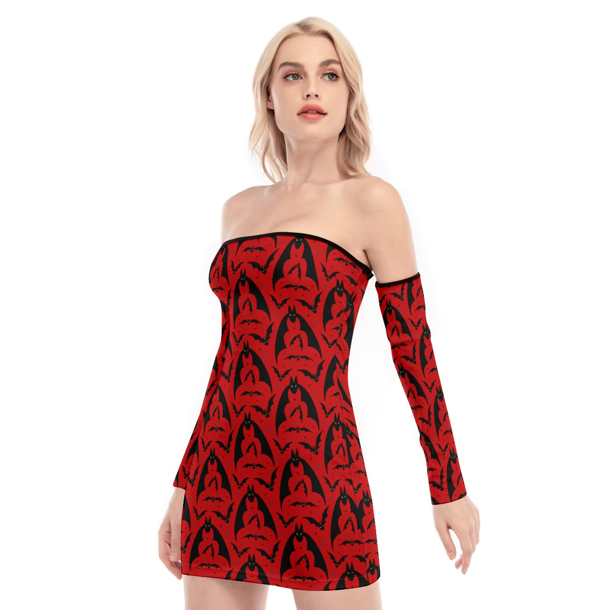 Bat Attack Lace-up Dress