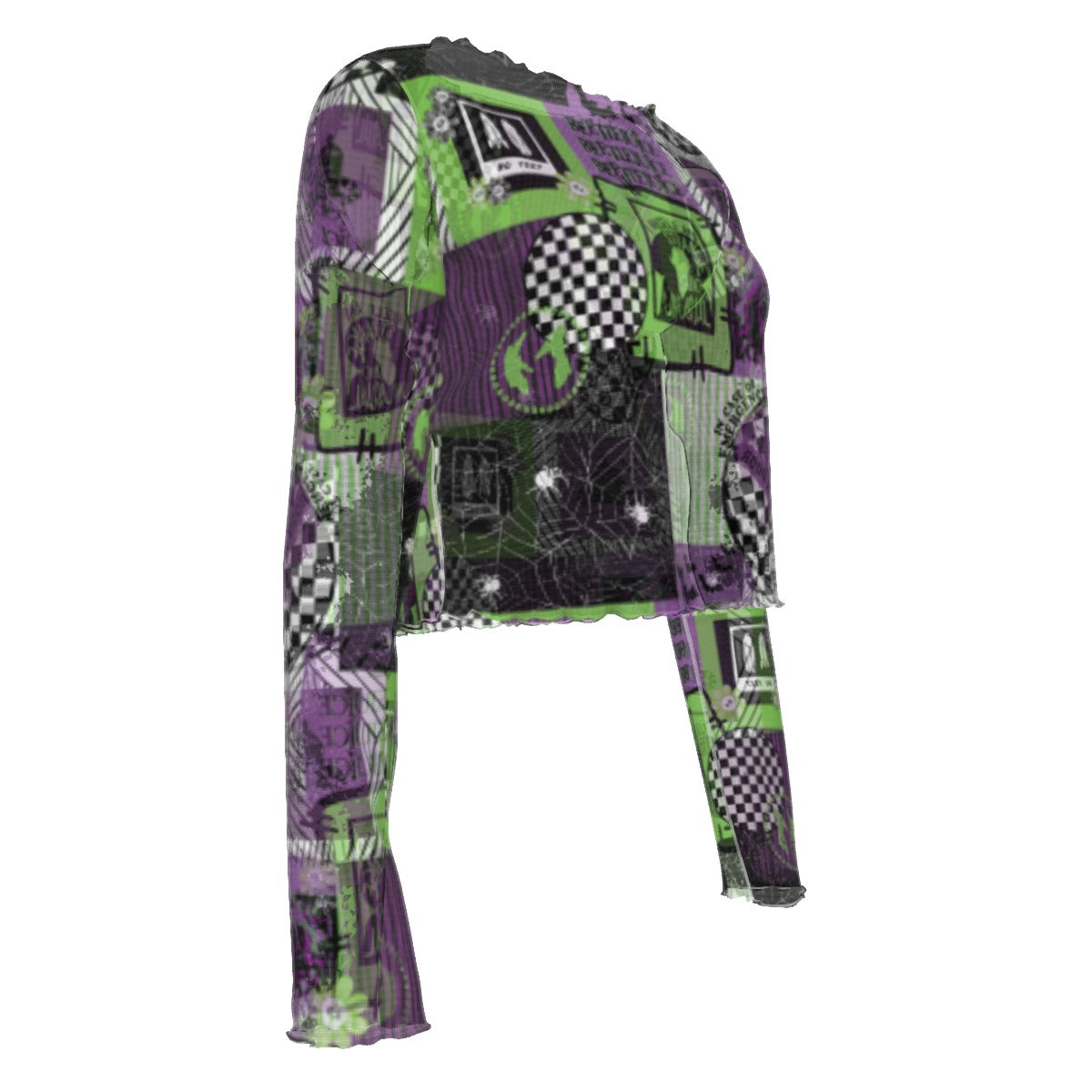 Strange I Am Mesh Long Sleeves T-shirt