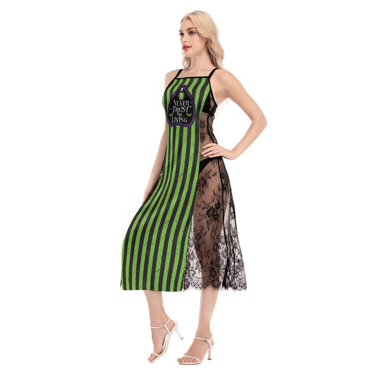 Never Trust v.2 Cami Cross Back Dress