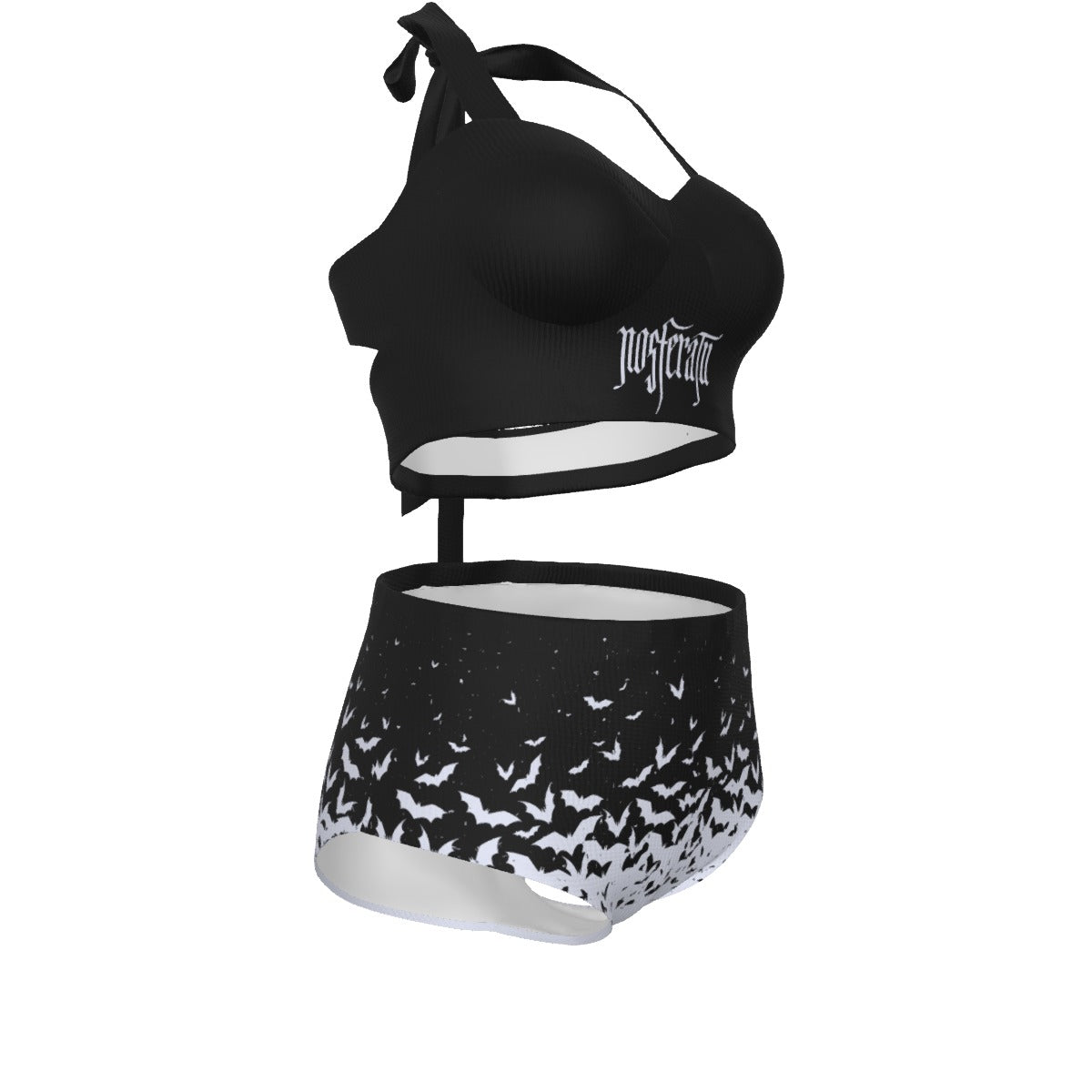 Nosferatu Pinup Vintage Swimsuit Set