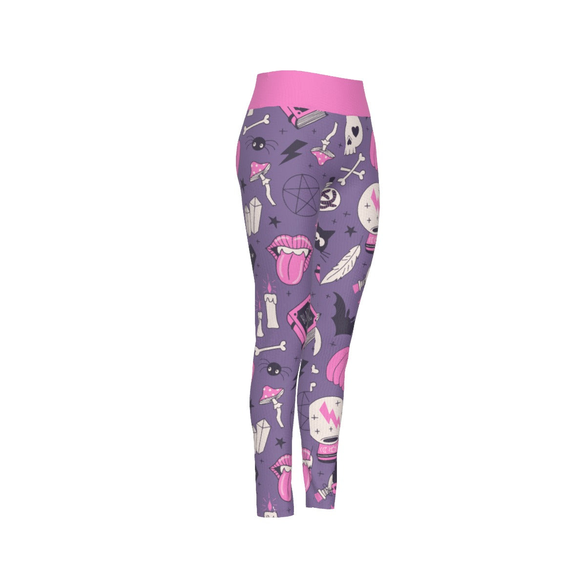 Pastel Spooky High Waist Leggings