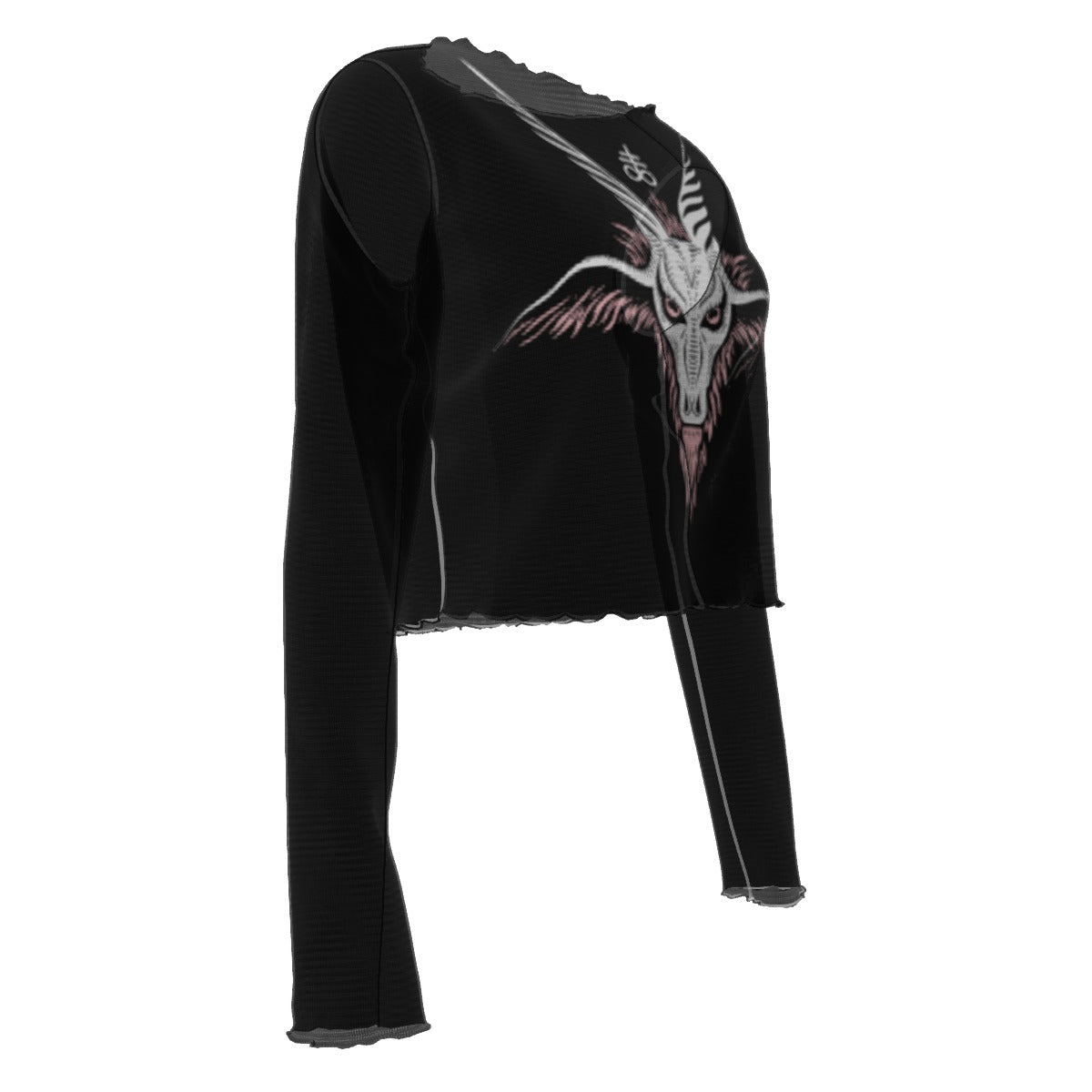 Luciferian Mesh Long Sleeves T-shirt