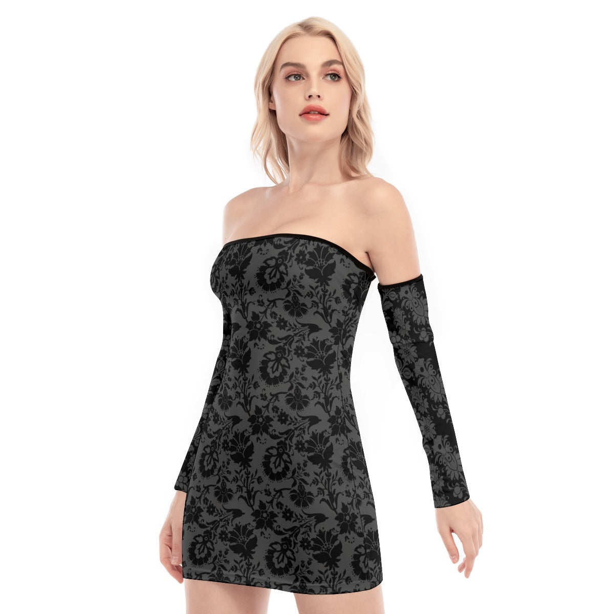 Dorian Gray Back Lace-up Dress