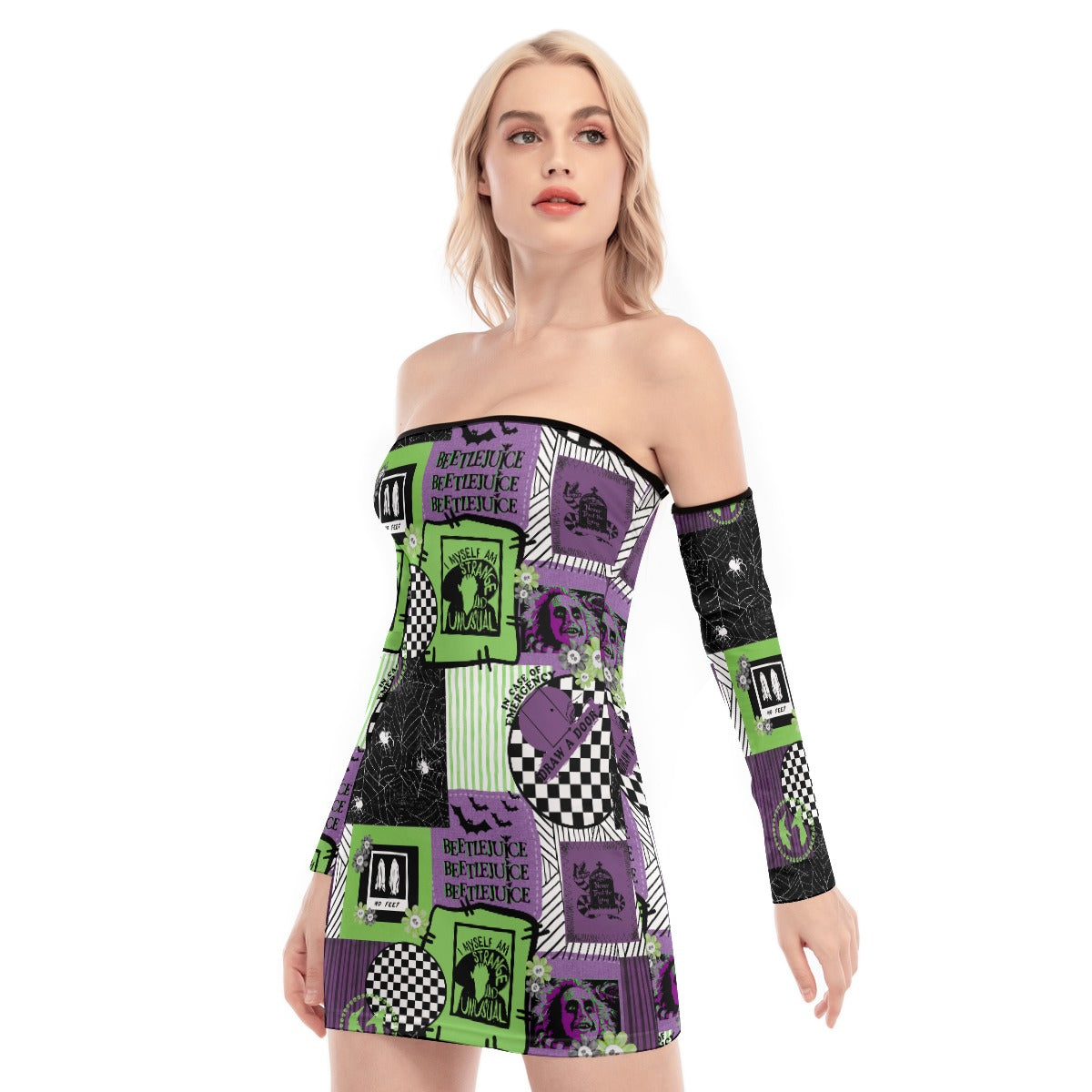 Strange I Am Lace-up Dress