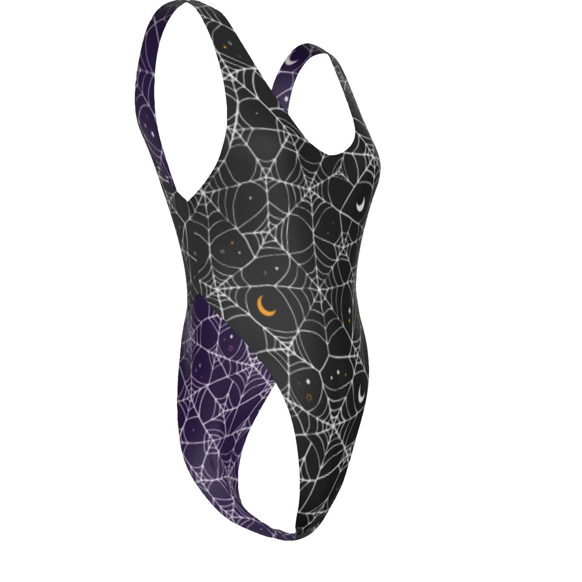 Cosmic Web One-piece Reversable Swimsuit
