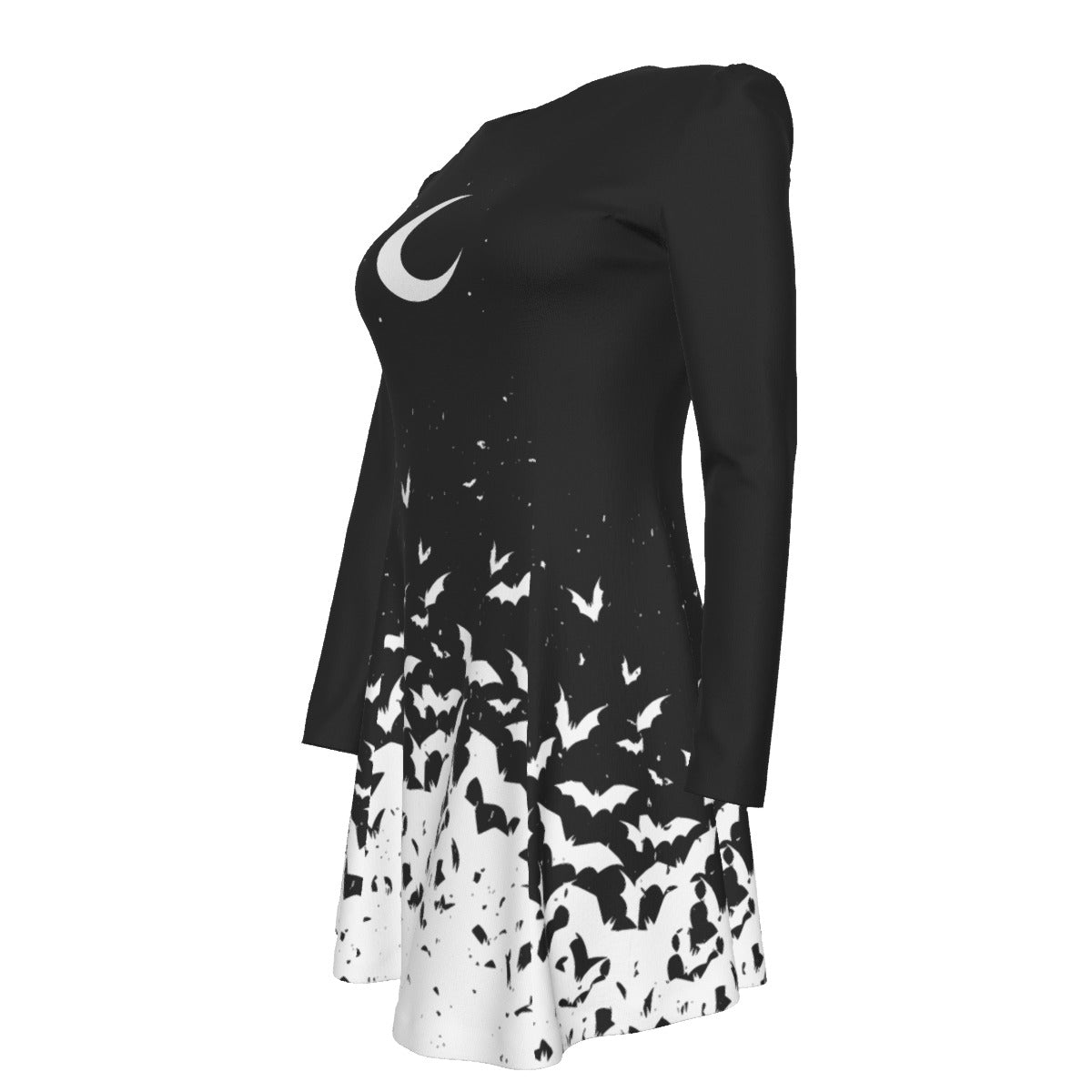 Midnight Dawn Pleated Dress