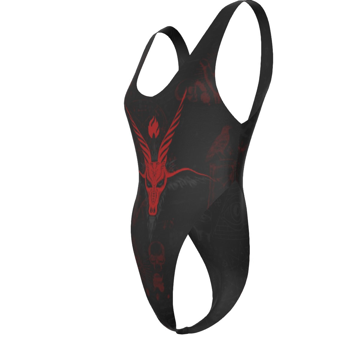 Sabbatic Goat One-piece Reversable Swimsuit