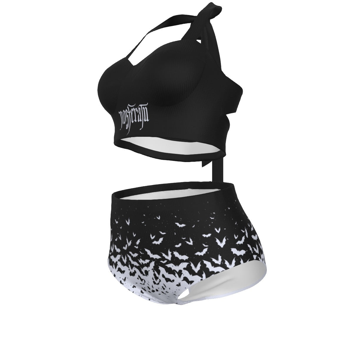 Nosferatu Pinup Vintage Swimsuit Set