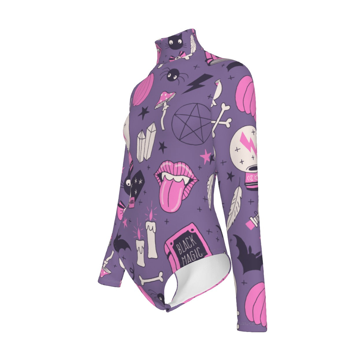 Pastel Spooky Long Sleeve Bodysuit