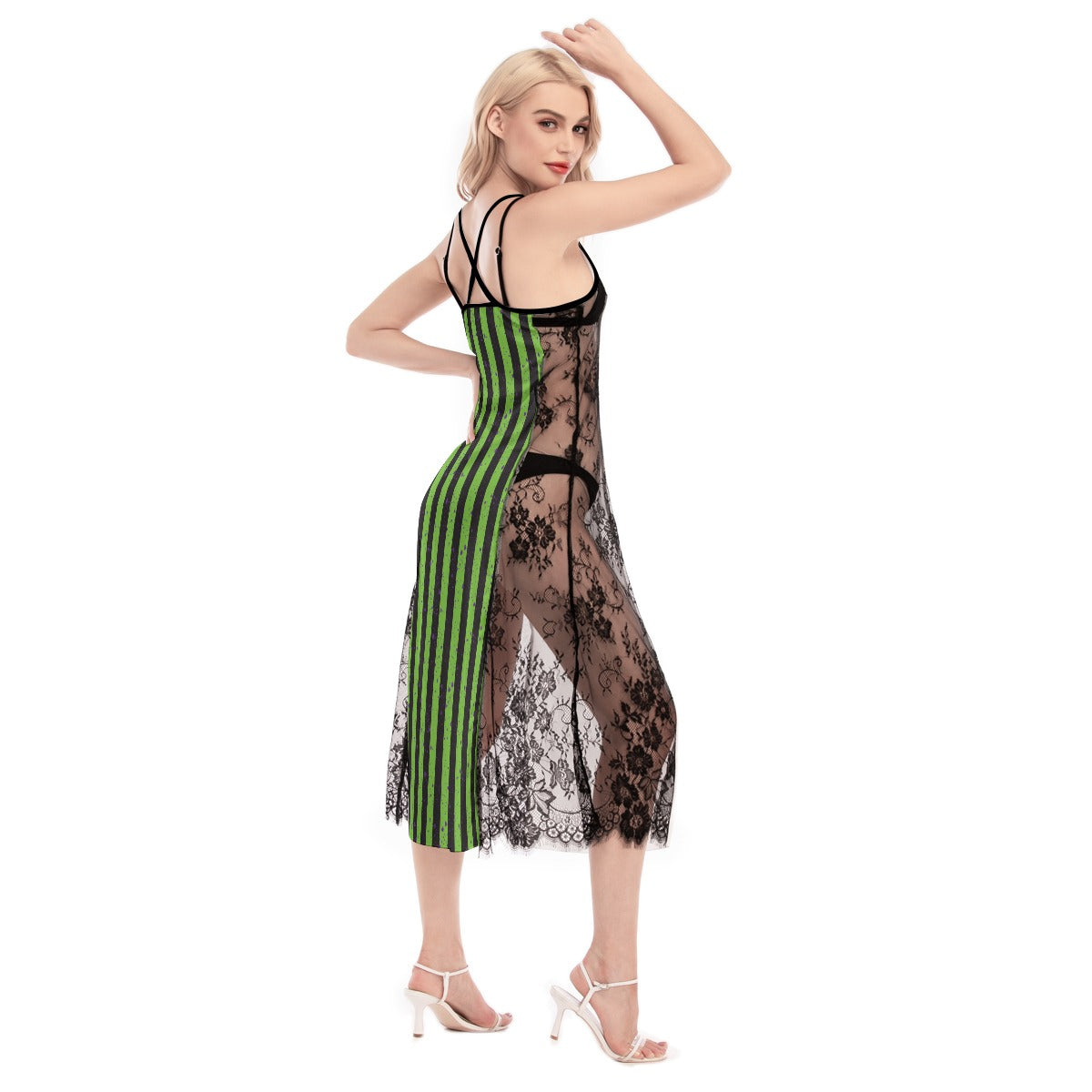 Never Trust v.2 Cami Cross Back Dress
