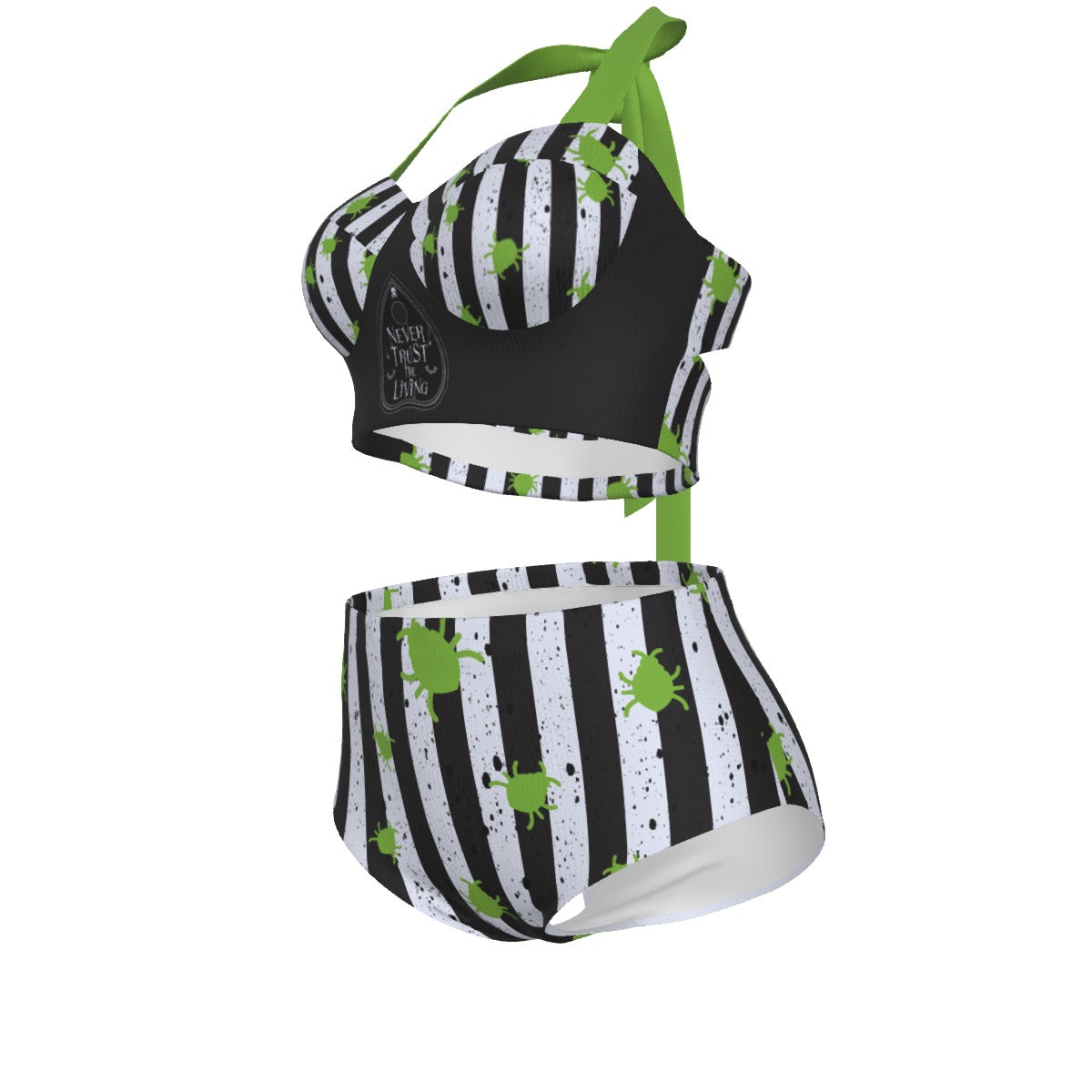 Beetleguise Pinup Vintage Swimsuit Set