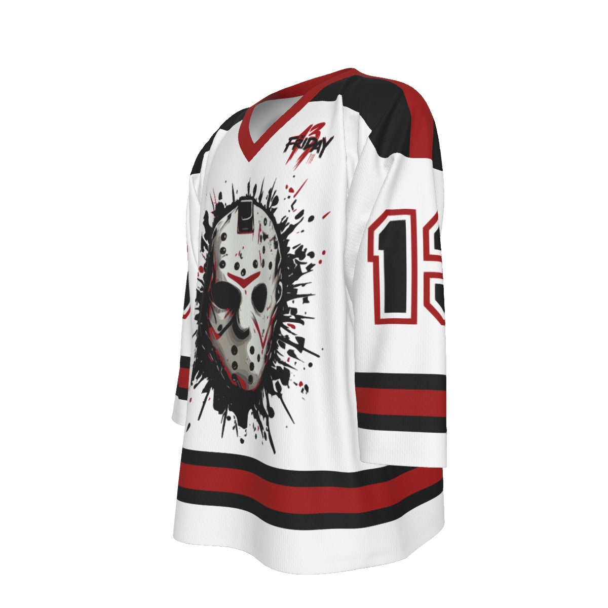13 Unisex V-neck Hockey Jersey