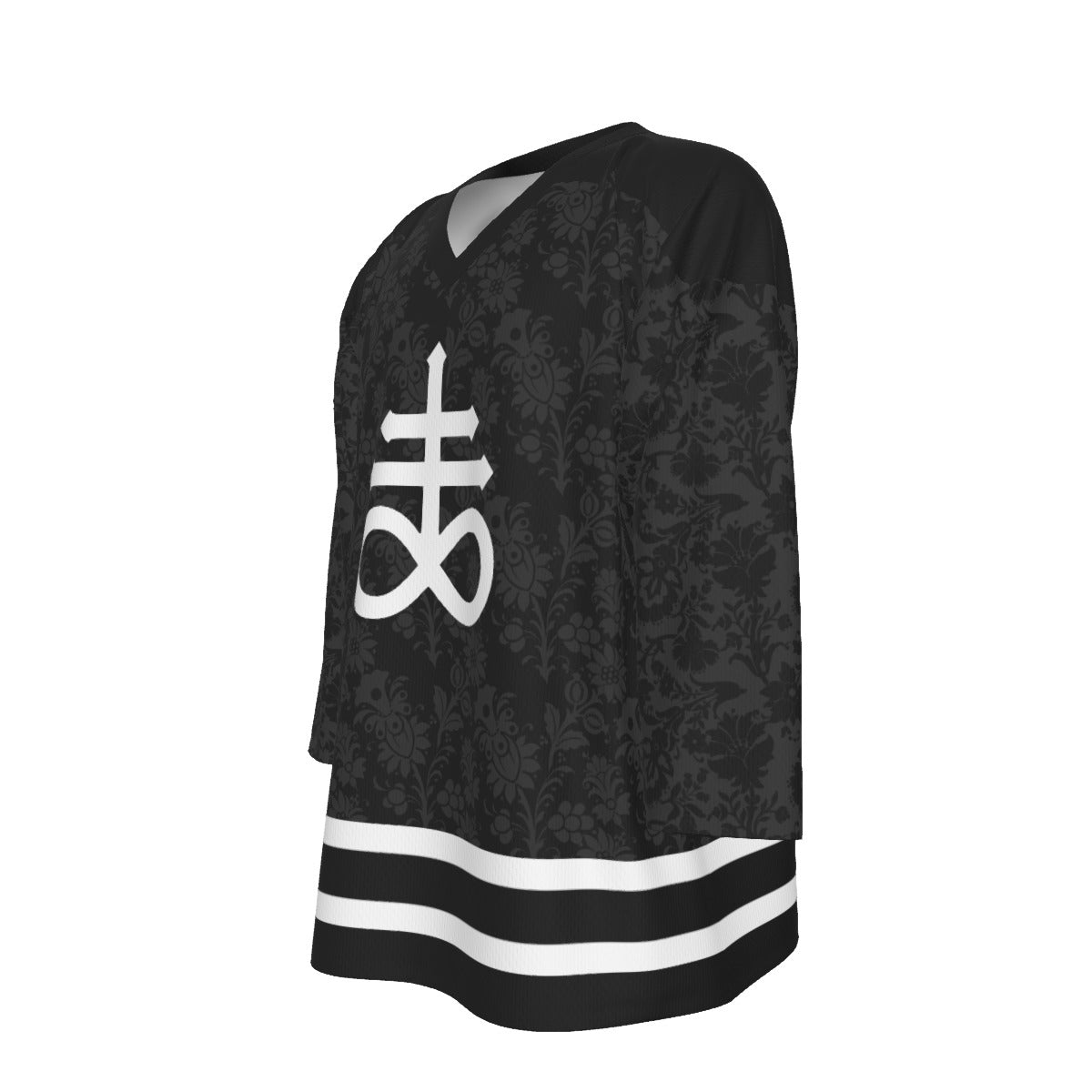 Gothicc Unisex V-neck Hockey Jersey