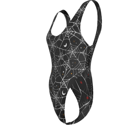Cosmic Web One-piece Reversable Swimsuit