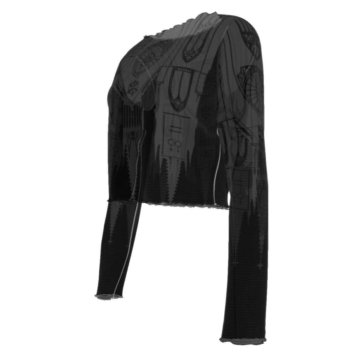 Immaculate Conception Mesh Long Sleeves T-shirt