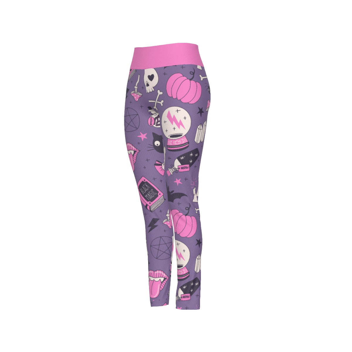 Pastel Spooky High Waist Leggings