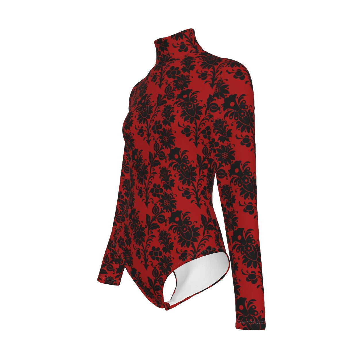 Poinsettia Long Sleeve Bodysuit