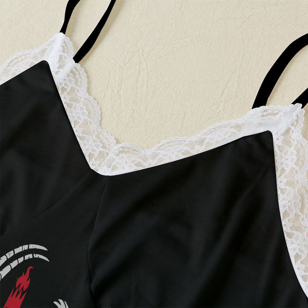 Live Deliciously Cami With Lace Edge