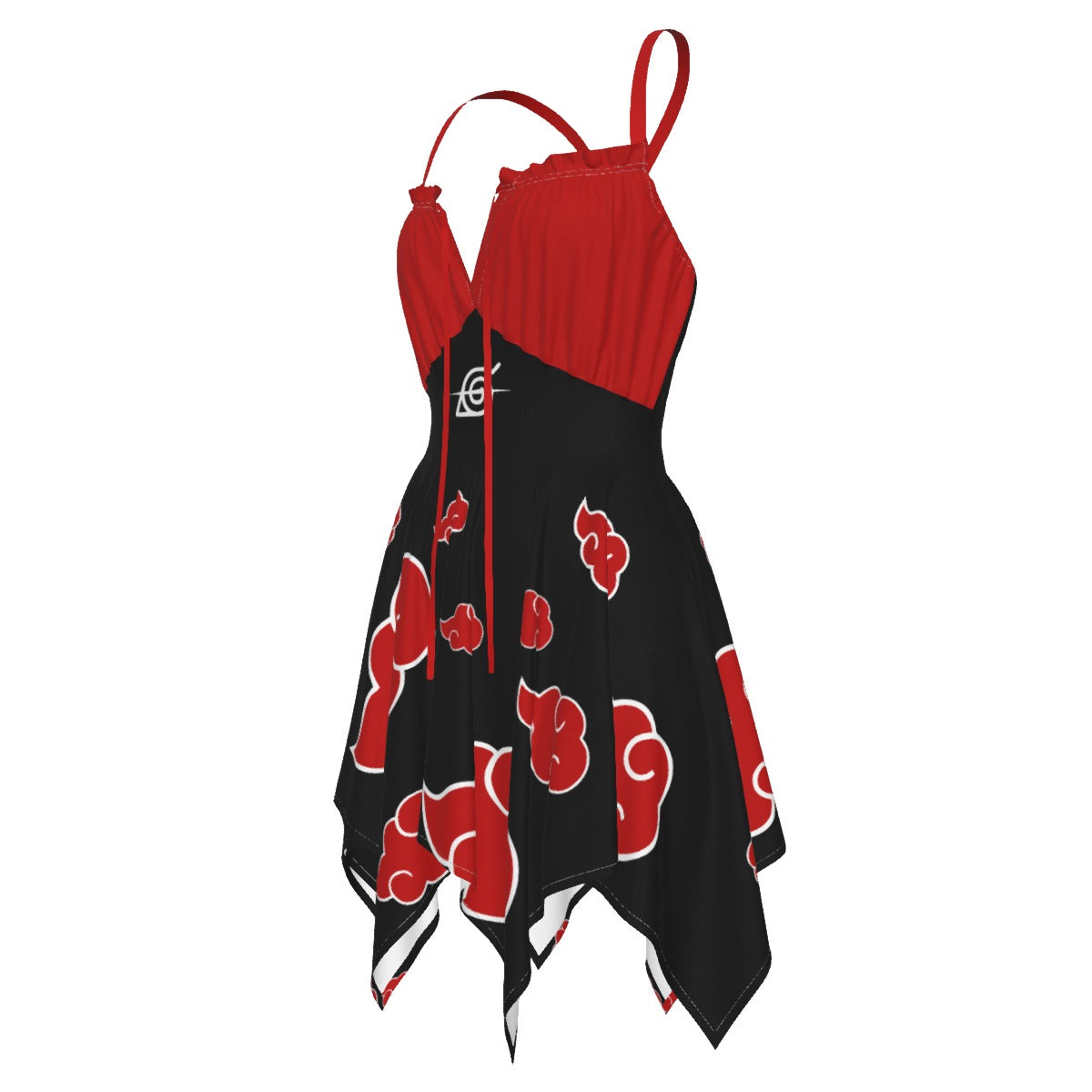 Red Cloud Sleeveless Slip Dress