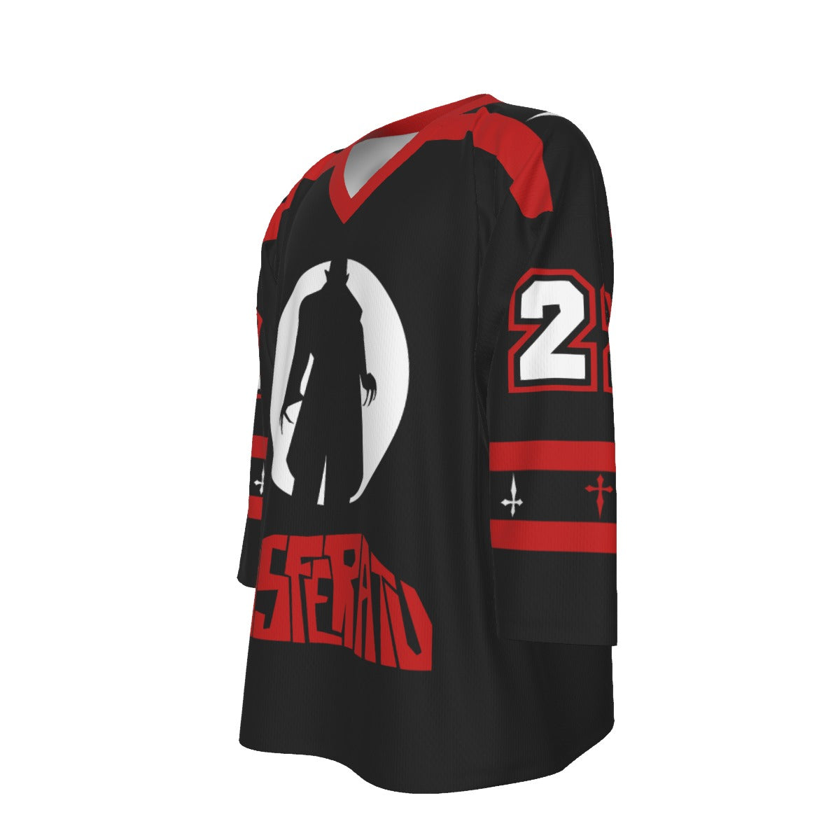 Nosferatu Unisex V-neck Hockey Jersey