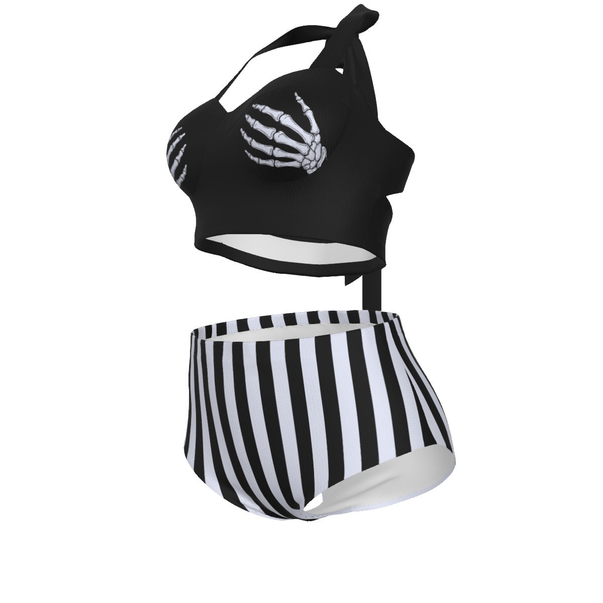 Handful of Love Pinup Vintage Swimsuit Set