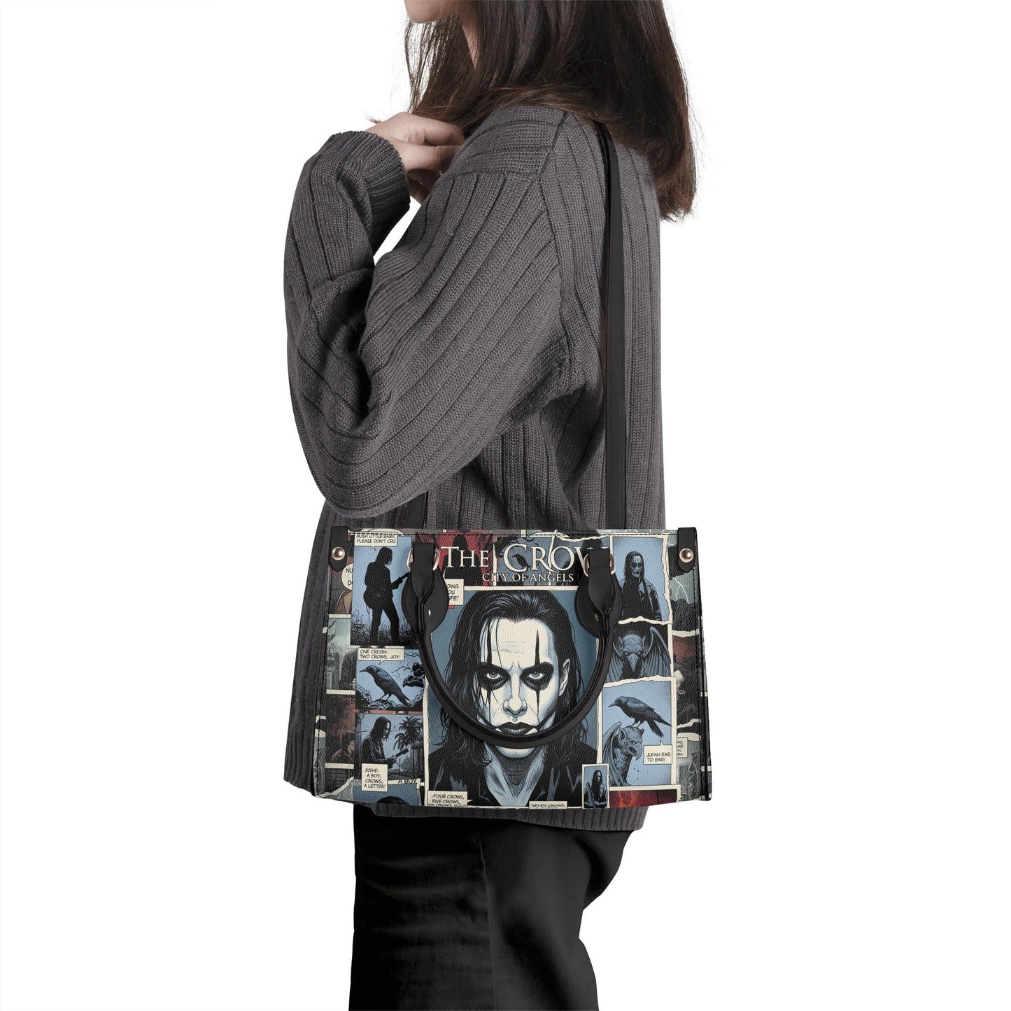 Crow Leather HandBag