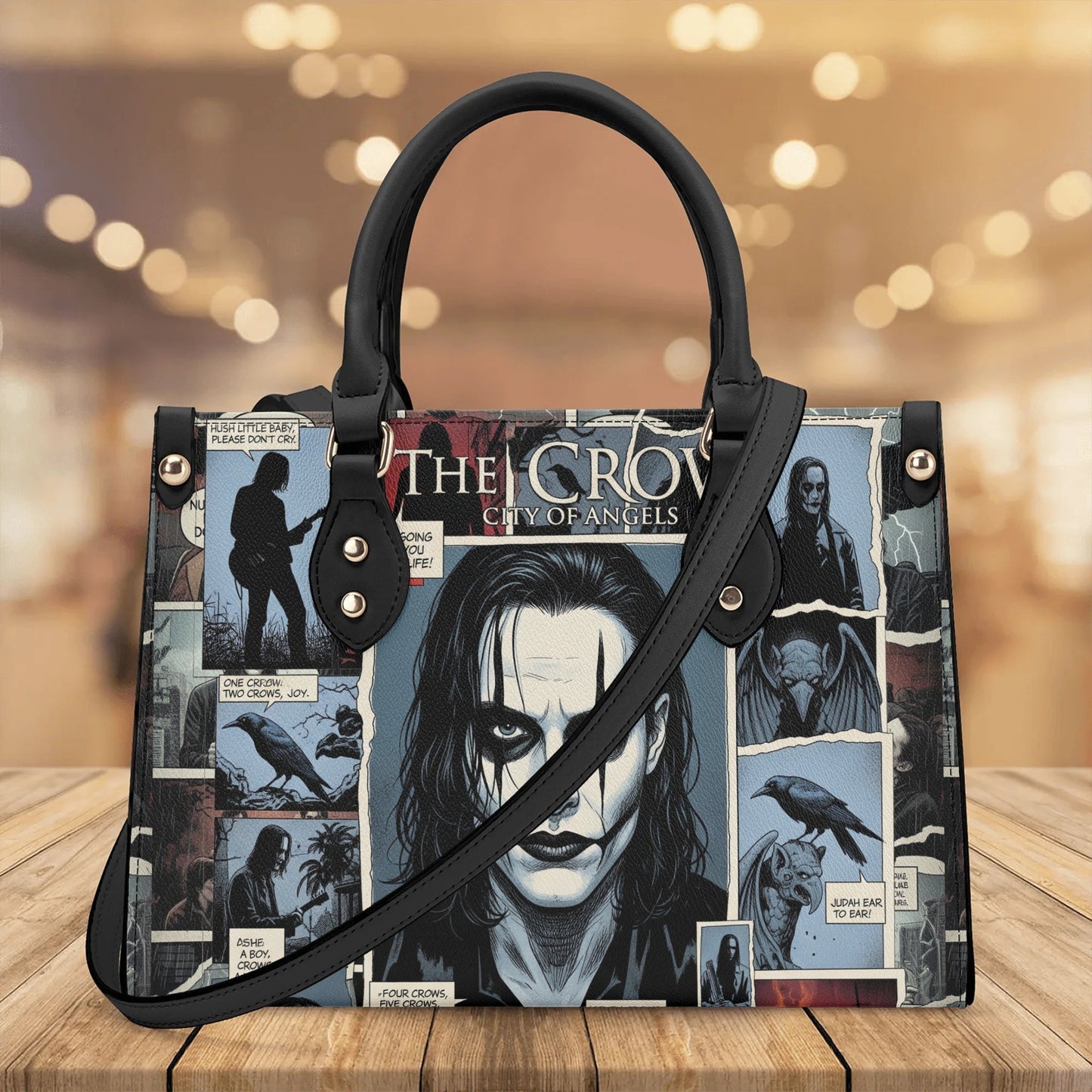 Crow Leather HandBag