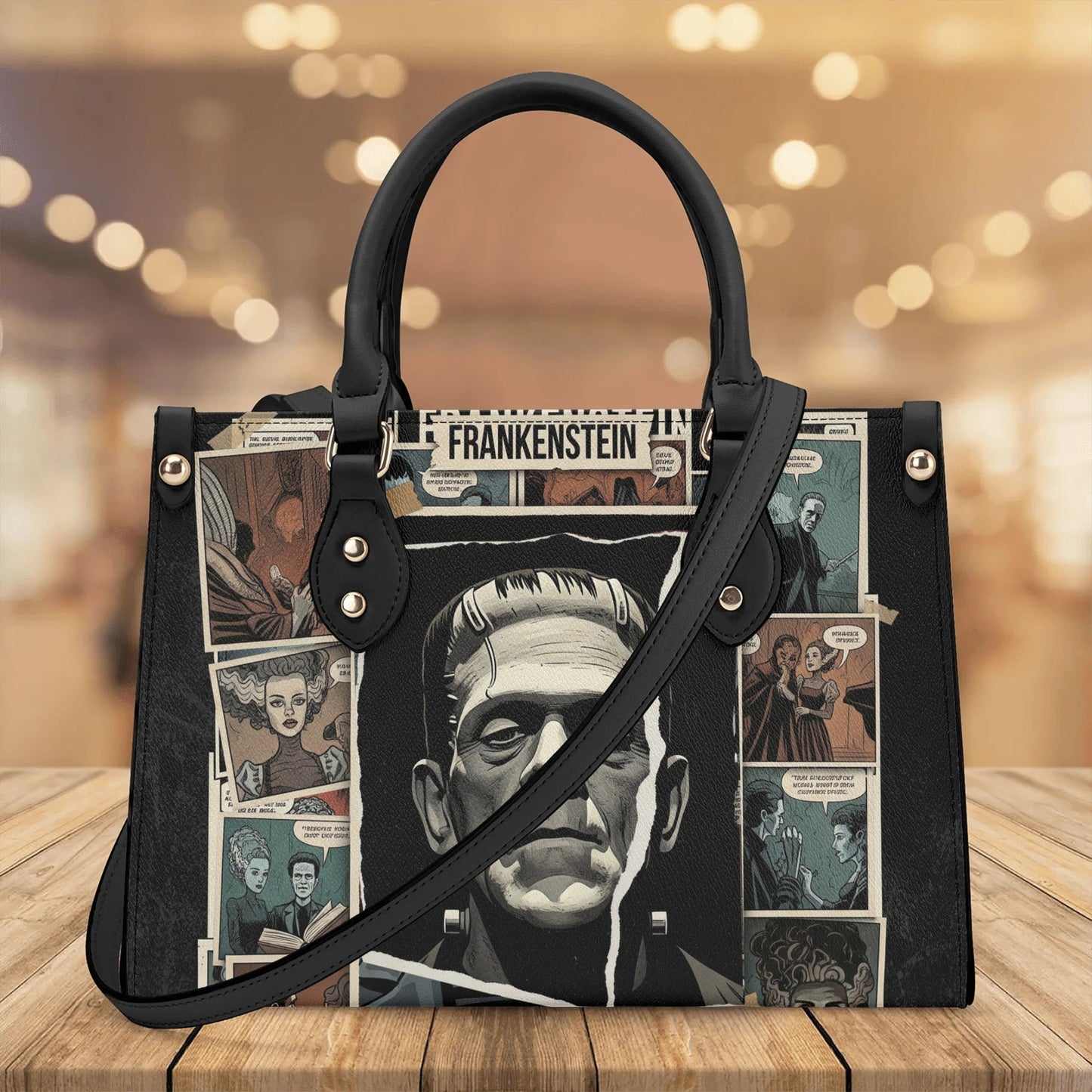 Frankenstein Leather HandBag