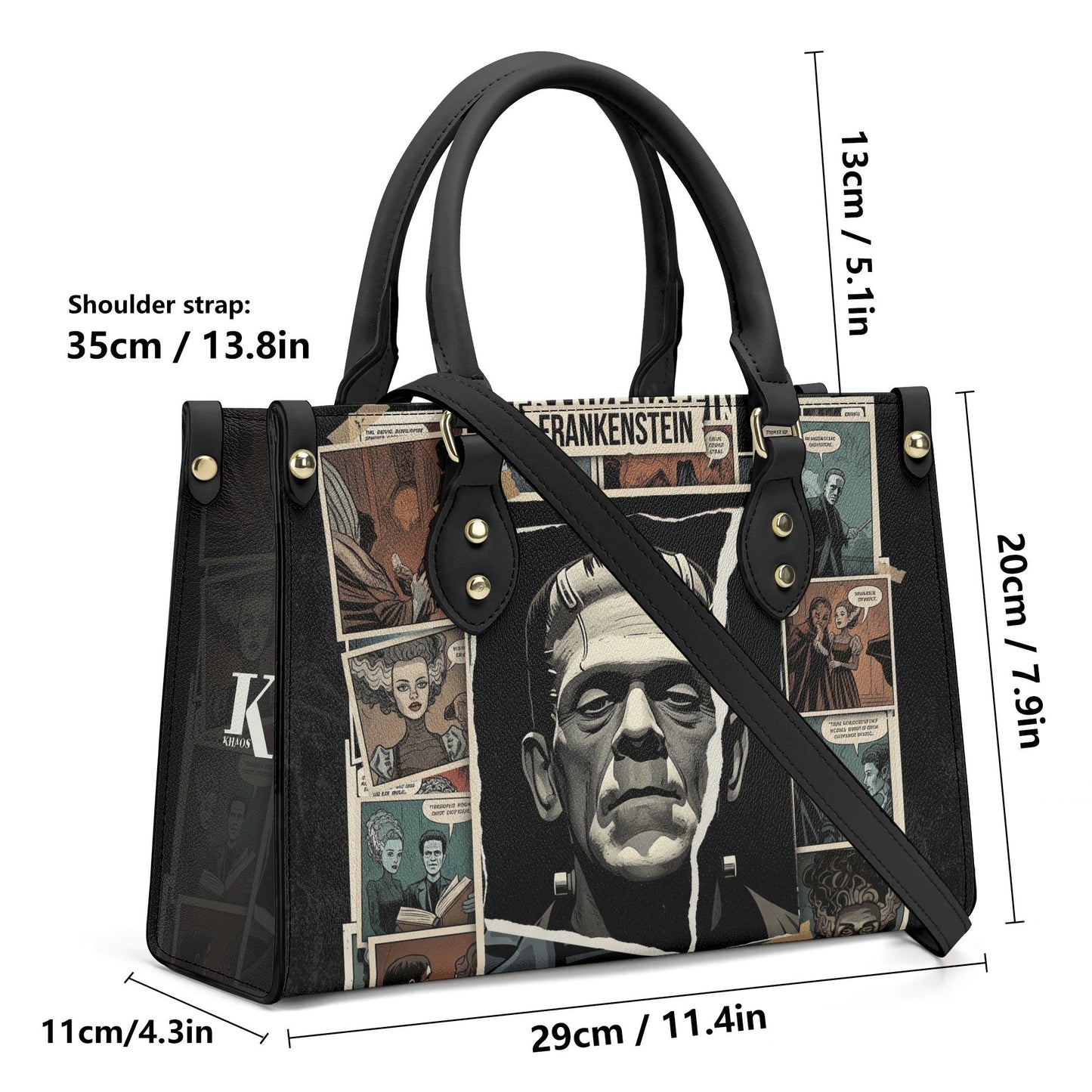 Frankenstein Leather HandBag