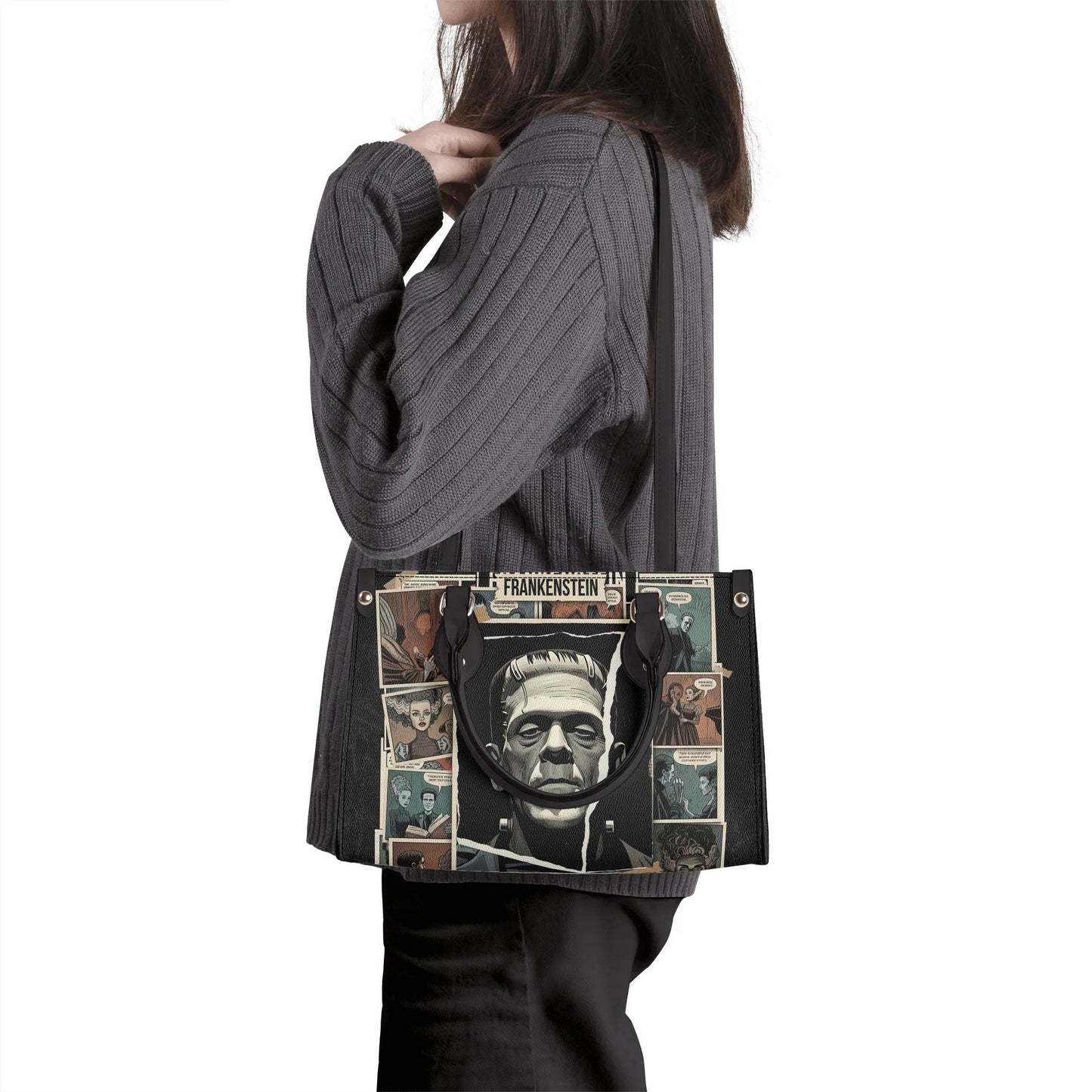 Frankenstein Leather HandBag