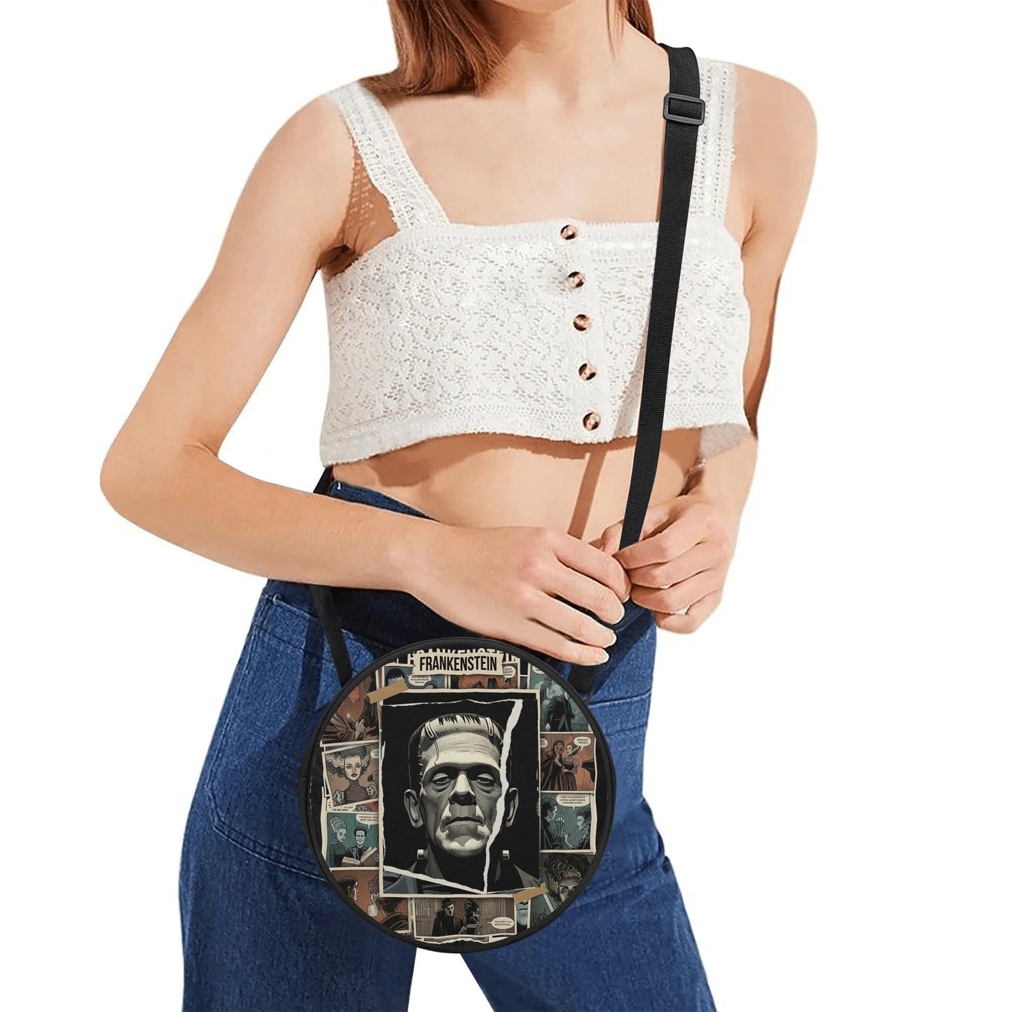Frankenstein Satchel Bag