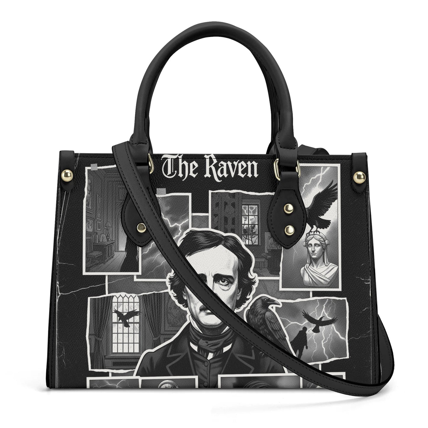 The Raven Leather HandBag