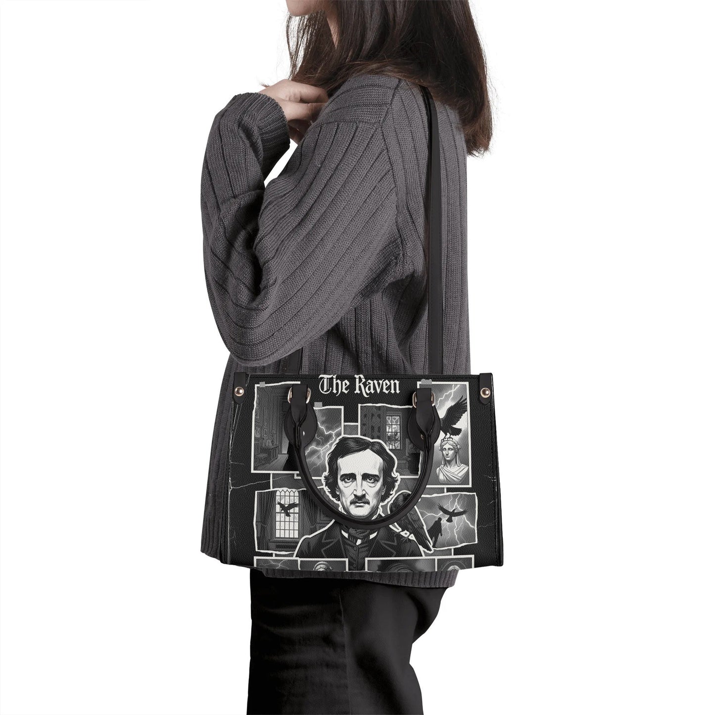 The Raven Leather HandBag