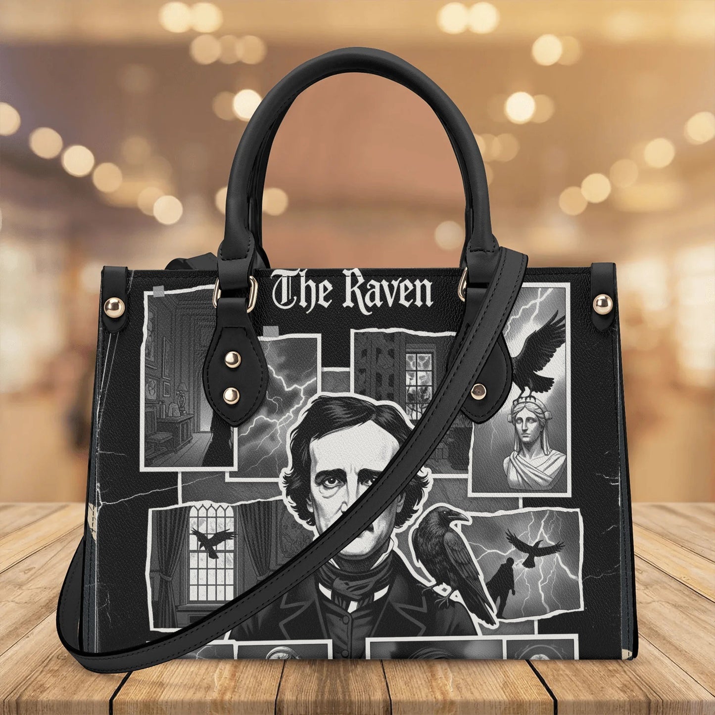 The Raven Leather HandBag