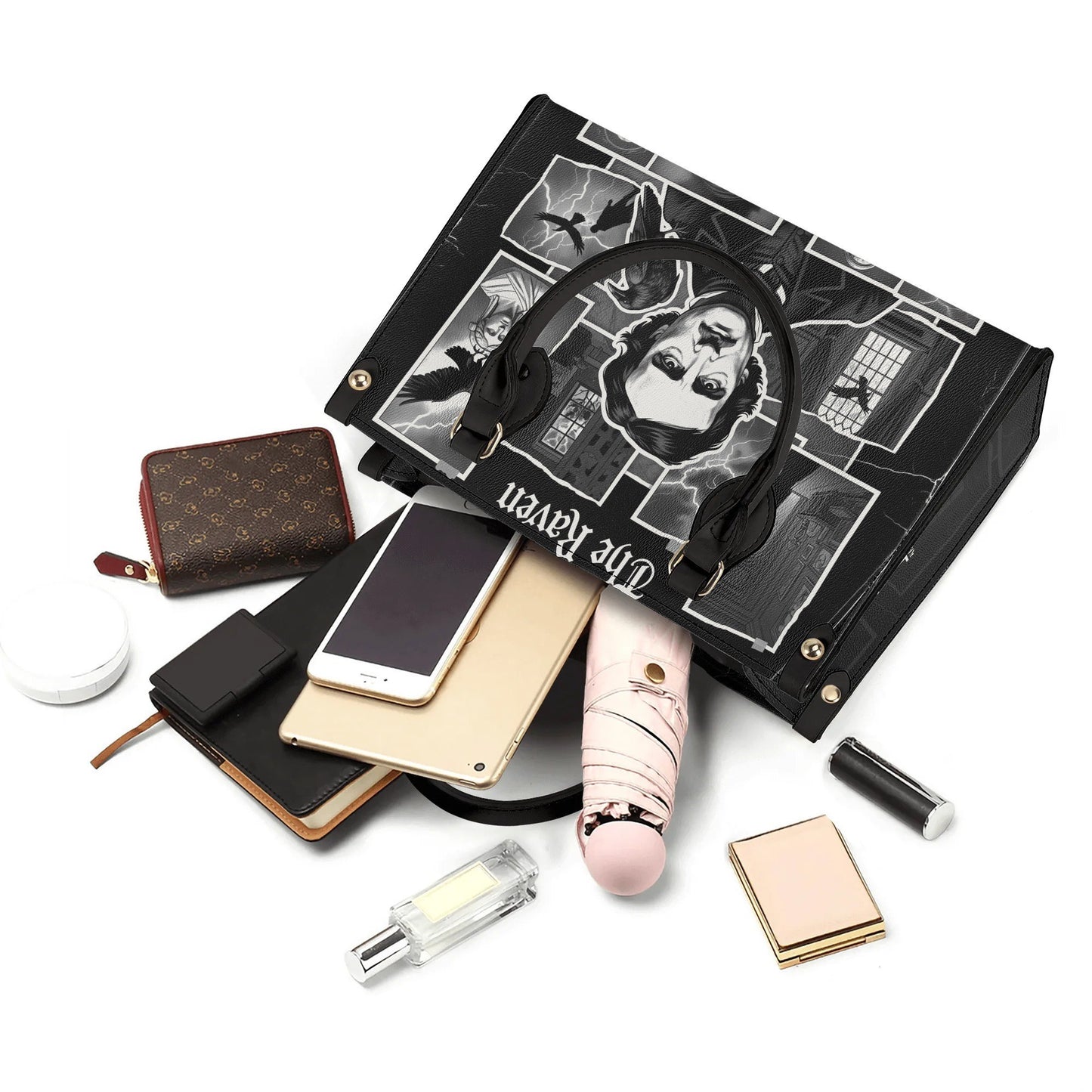 The Raven Leather HandBag
