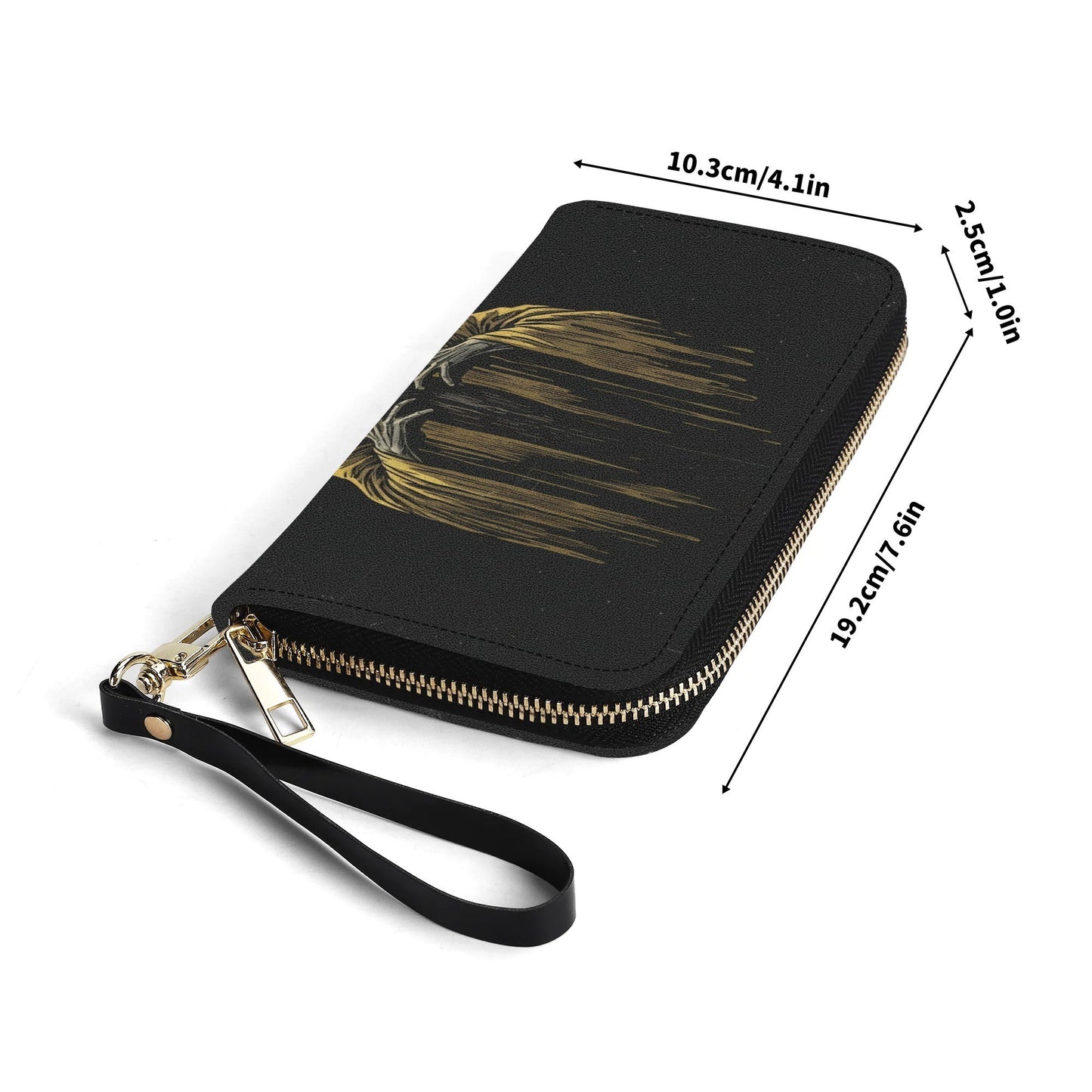 The King in Yellow Leather Wallet